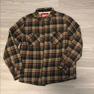 Coleman fleece lined flannel